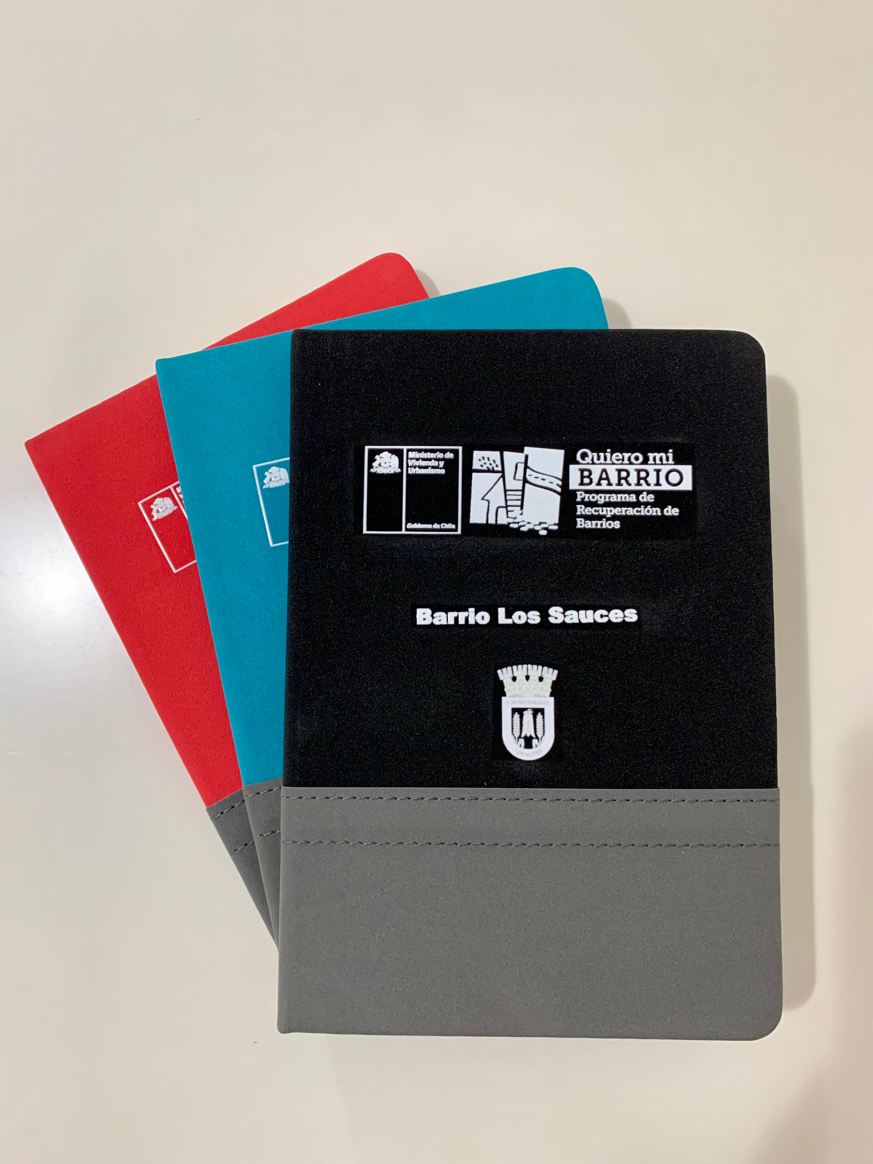 Libretas corporativas para programa municipal